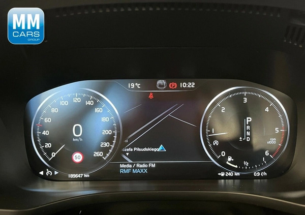 Volvo XC 60 cena 113850 przebieg: 189555, rok produkcji 2019 z Zabrze małe 596